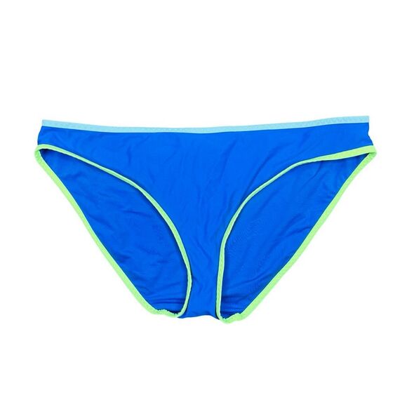 aerie Blue Color Block Bikini Bottoms - Size XL - Picture 1 of 3